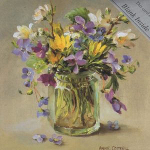 First flowers / Anne Cotterill, 12 x 12cm
