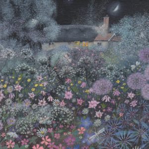 Midnight garden / Lucy Grossmith, 16 x 16cm