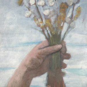 Hand mit Blumenstrauss / Paula Modersohn-Becker