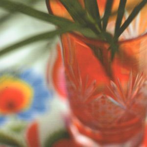 Rote Vase / Foto