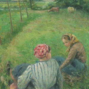 Junge Bauernmädchen / Camille Pissarro