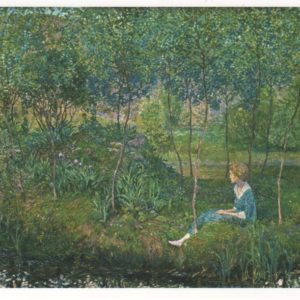 Frühling im Garten des Barkenhoffs / Heinrich Vogeler