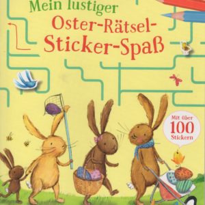 Mein lustiger Oster-Rätsel-Sticker-Spass