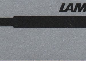 Lamy Tintenpatronen, schwarz, 5 Stück (für alle Lamy Füllhalter)
