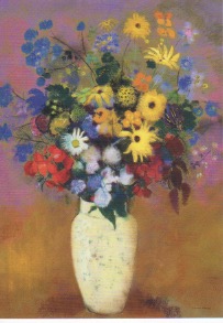 Blumen in einer Vase / Odilon Redon