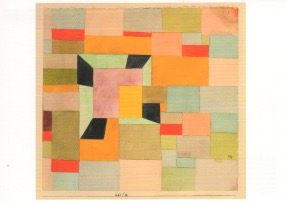 Aufgeteilte Farbvierecke / Paul Klee